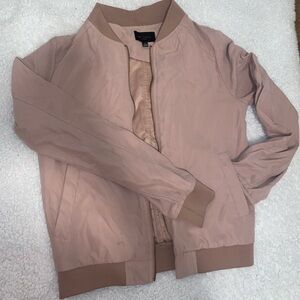 Suede pink jacket size small